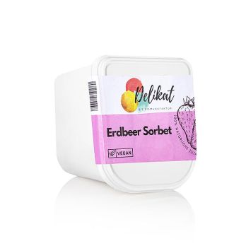 Delikat - Erdbeer Sorbet,  TK, 2,5 l