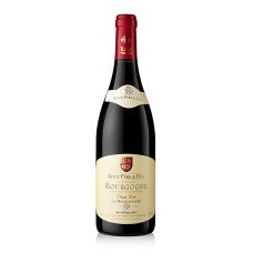 2023er Bourgogne Pinot Noir La Moutonniere Rotwein AC, trocken, 13 % vol., Roux, 750 ml