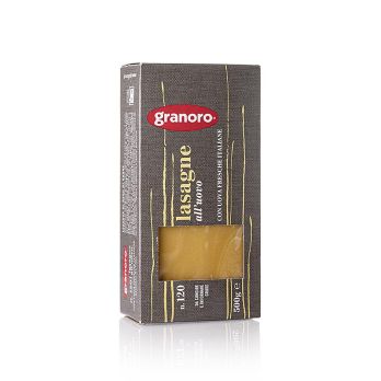 Granoro Lasagne mit Ei, 82 x 60 x 1mm, No.120, 500 g