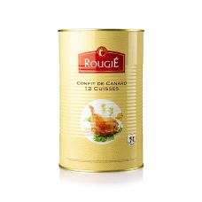 Entenkeulen Confit, 12 Keulen, Rougie, 3,825 kg