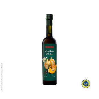 Wiberg Steirisches Kürbiskernöl, g.g.A., 100 % sortenrein, 500 ml