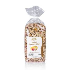 Dinkel Knusper Müsli, Blattert Mühle, 500 g