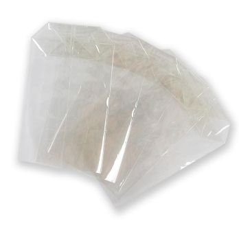 Polypropylenbodenbeutel - Zellglas, gereckt, 8,5x14,5cm, 100 St