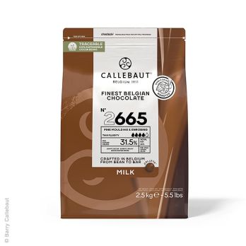 Vollmilch, dünnfließend, Callets, 33% Kakao, 2,5 kg