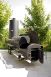 BOS FOOD Barbecue (BBQ) Grill (Smoker) 24 Chuckwagon, 1 St
