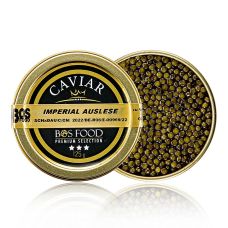 Imperial Auslese Kaviar, Kreuzung Amur x Kaluga Stör (schrenckii x dau), China, 125 g