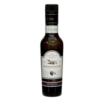 Natives Olivenöl Extra, Santa Tea Gonnelli Delicato, schwarze Oliven, 250 ml