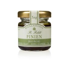 Pinien-Honig, Ägäis, dunkel, mild-würziger Kieferwaldhonig, Portionsglas, 50 g