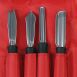 Schnitzmesserset Professional 8-tlg., Edelstahl, Triangel, Set