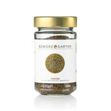 Gewürzgarten Pfeffer, schwarz, fein geschrotet, 100 g