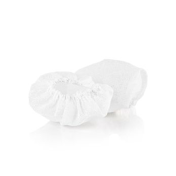 The Original Lemon Stretch Wraps - Zitronenserviertuch, weiß mit Gummiband, 100 St