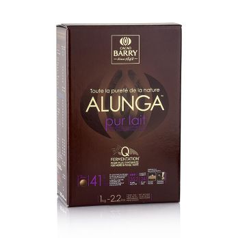 Purity Nature Alunga, Vollmilch Schokolade, Callets, 41% Kakao, 1 kg