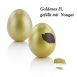 Goldenes Nougat Ei, 50 g