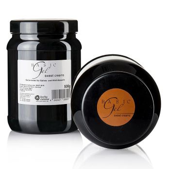 Gel - for sweet creams, Braun, vegan, Herbacuisine, 500 g