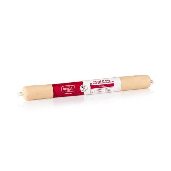 Entenstopfleberblock, in Stangenform Ficelle,  Foie Gras, Ø25mm, 23cm, Rougié, 125 g