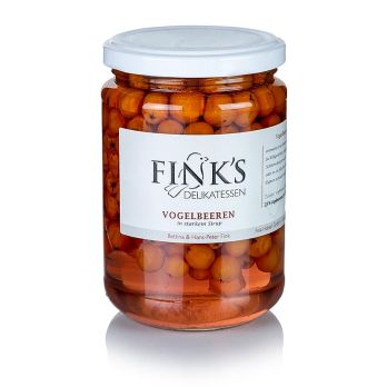 Wilde Vogelbeeren in Sirup, 400 g