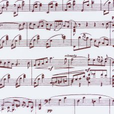 Dekor-Abziehfolie Musiknoten-Blatt für Schokolade, 40x25cm, 17 Blatt