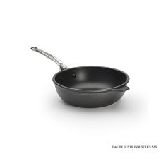 deBUYER Choc Extreme Induktions Antihaft-Sauteuse, Edelstahlgriff, ø 24cm, 1 St
