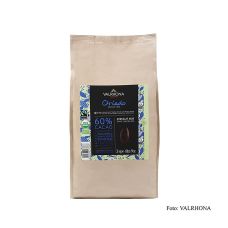 Valrhona Oriado, Couverture Dunkel, Callets, 60% Kakao, BIO, 3 kg