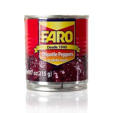 Chili Schoten - Chipotles, geräuchert, in Adobosauce, 215 g