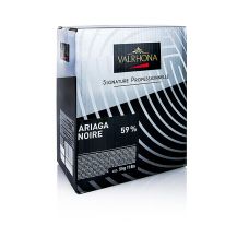 Valrhona Ariaga Noire, Zartbitter Couverture, Callets, 59% Kakao, 5 kg