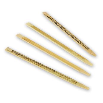 Bambus-Spieße, Natur mit Maserung, 12cm, 100 St