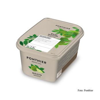 Püree - Mojito Basis, Limette, Minze & Zucker, TK (Cocktailbase), 1 kg