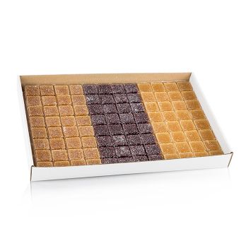 Valrhona Pate de Fruits, 6 Sorten Fruchtgelees, 1,8 kg, 192 St