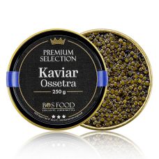 BOS FOOD Premium Selection - Ossetra/Osietra Kaviar, Acipenser gueldenstaedtii, China, 250 g