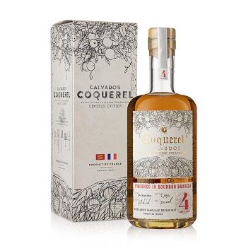 Domaine du Coquerel Calvados 4 Jahre, Bourbon Finish, 41 % vol., Frankreich, 700 ml
