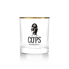 Cops Tumbler mit Goldrand, 25cl, 1 St