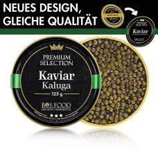 BOS FOOD Premium Selection - Kaluga Kaviar (Huso dauricus), 125 g