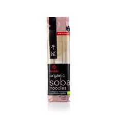Soba Nudeln (Buchweizen-& Weizenmehl), 1mm, 20cm lang, Hakubaku, BIO, 270 g