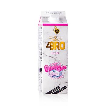 4BRO Ice Tea (Eistee) Bubble Gum , 1 l