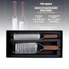 Microplane Geschenkset Master Serie-Set, Zester Reibe + Hobel, 2 St