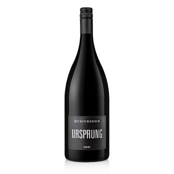 2021er Ursprung Rotweincuveé, trocken, 13 % vol., Magnum, Schneider, 1,5 l