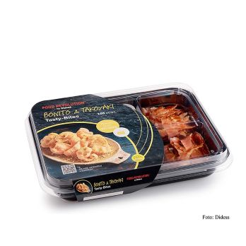 Tasty Bites Bonito & Takoyaki, Reisbasis zum Frittieren, Didess, 120 g, 105 St