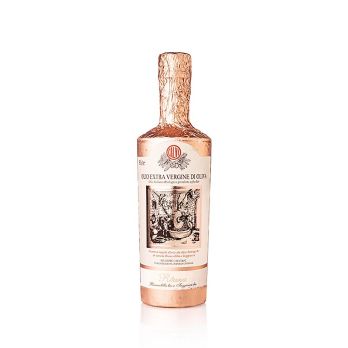 Natives Olivenöl Extra Calvi Rêuza, Rosegoldfolie, Ligurien, BIO, 500 ml