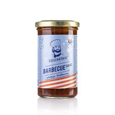 Sossenkönig - Barbecue Sauce (BBQ), küchenfertige Sauce, Glas, 250 ml