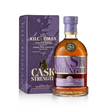 Single Malt Whisky Kilchoman Sanaig Cask Strength, 57,8% vol., Islay, 700 ml
