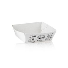 Pommesschale Tasty, S, 90x70x35mm, Pappe, 400 St