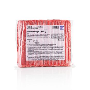 Sushi Belag Crab Sticks - Surimi Maki Sticks für Sushi, 18cm, TK, ca.1.000 g