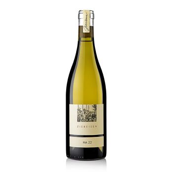 2022er Hard Chardonnay unfiltriert, trocken, 13 % vol., Ziereisen, HA, 750 ml