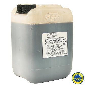 Aceto Balsamico Modena g.g.A., 6 Monate, Classico (bunte Burg, ehemals Ducale), 5 l