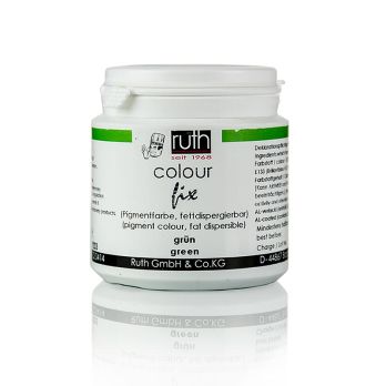 Pigmentfarbe, grün, fettlösliches Pulver, 9203, Ruth, 20 g