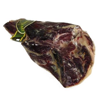 BOS FOOD - Jamon Iberico Cebo di Campo, ganzer HinterSchinken ohne Knochen, ca.6,5 kg
