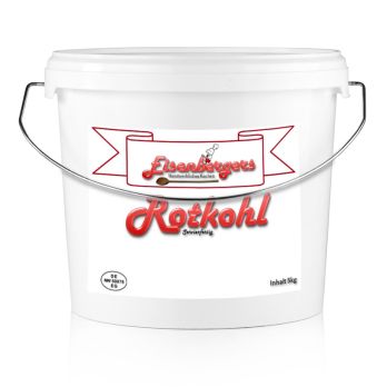 Eisenberger´s Rotkohl, mit Äpfeln, Schmalz & Zwiebeln, TK, Wintersaison, 5 kg
