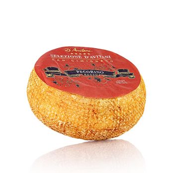 Pecorino Rosso, Schafskäse mit roter Rinde (Tomatenmark), ca. 6 Monate gereift, ca.1,2 kg