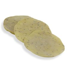 Pappadums, mit Kreuzkümmel gewürzt, ca. ø 15cm, 200 g, 15 St