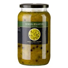 Gewürzgarten Ananas Curry Chutney, mit Mandeln, Holunderblüte und Zitronengras, 900 ml